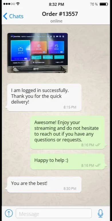 WhatsApp Rove IPTV review
