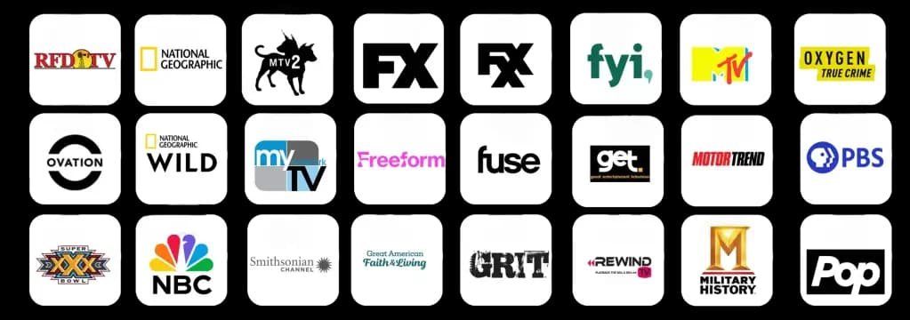 Kids and family channels available on Rove IPTV